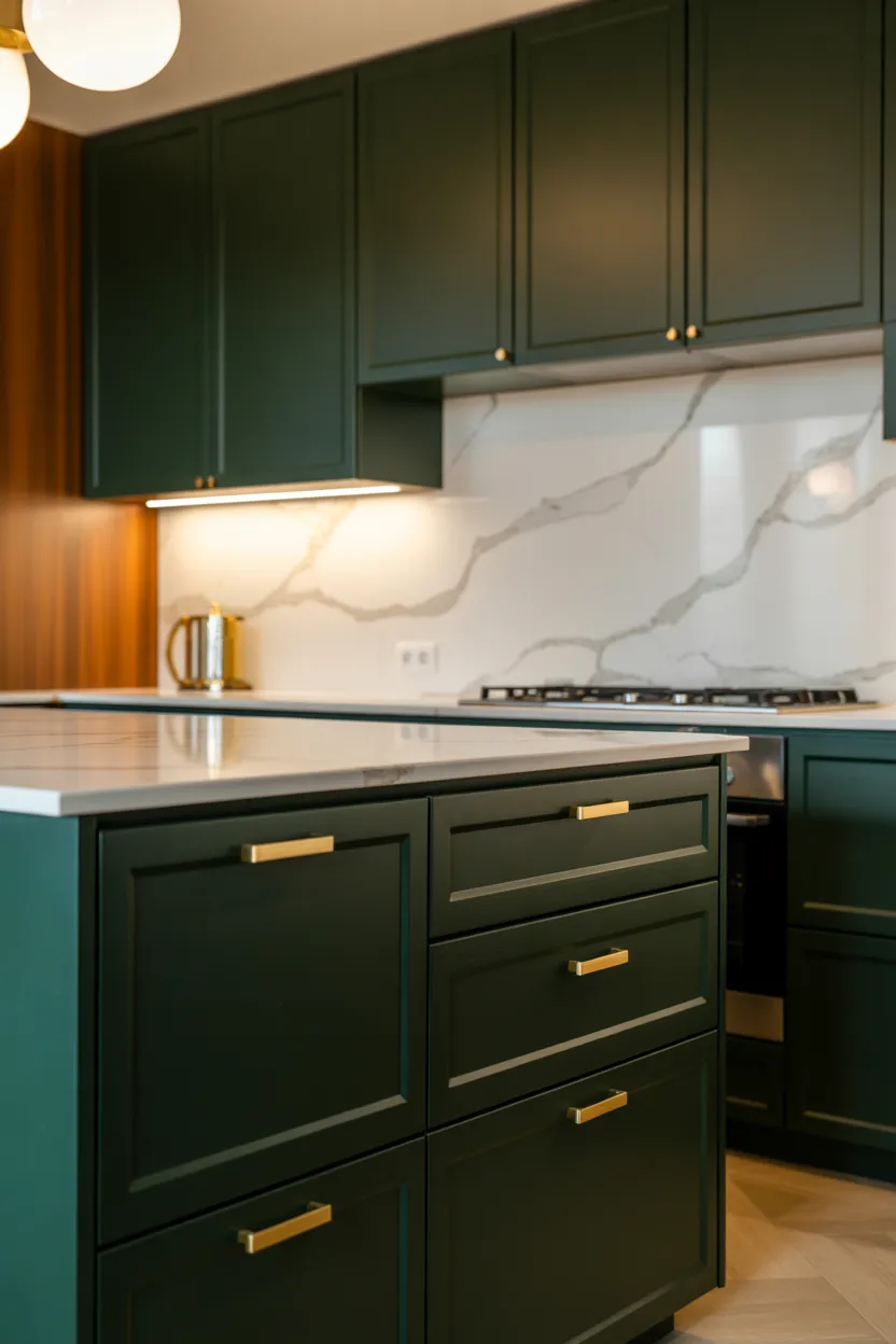 Dark Green Kitchen Ideas