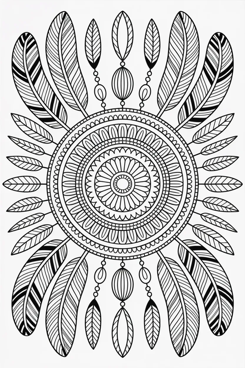 Mandala coloring pages