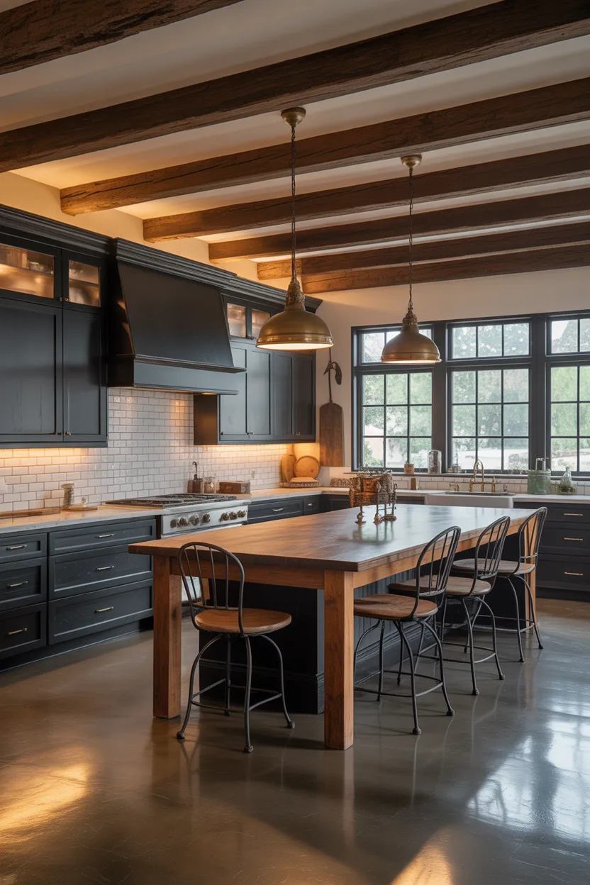Moody Farmhouse Kitchen Ideas