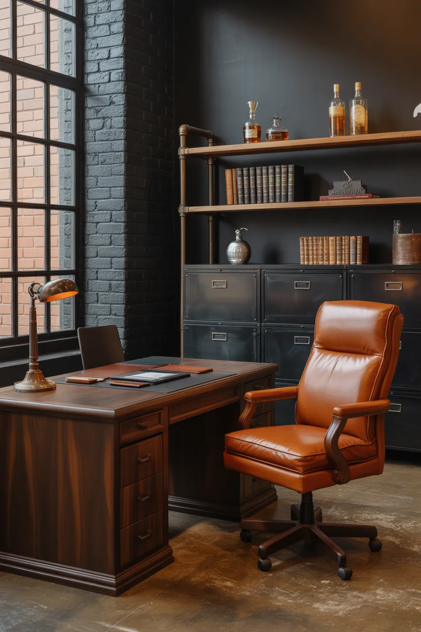 Moody Home Office Ideas
