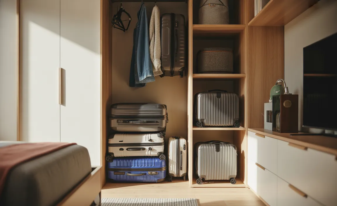 What Are the Best Suitcase Storage Ideas for Small Apartments?