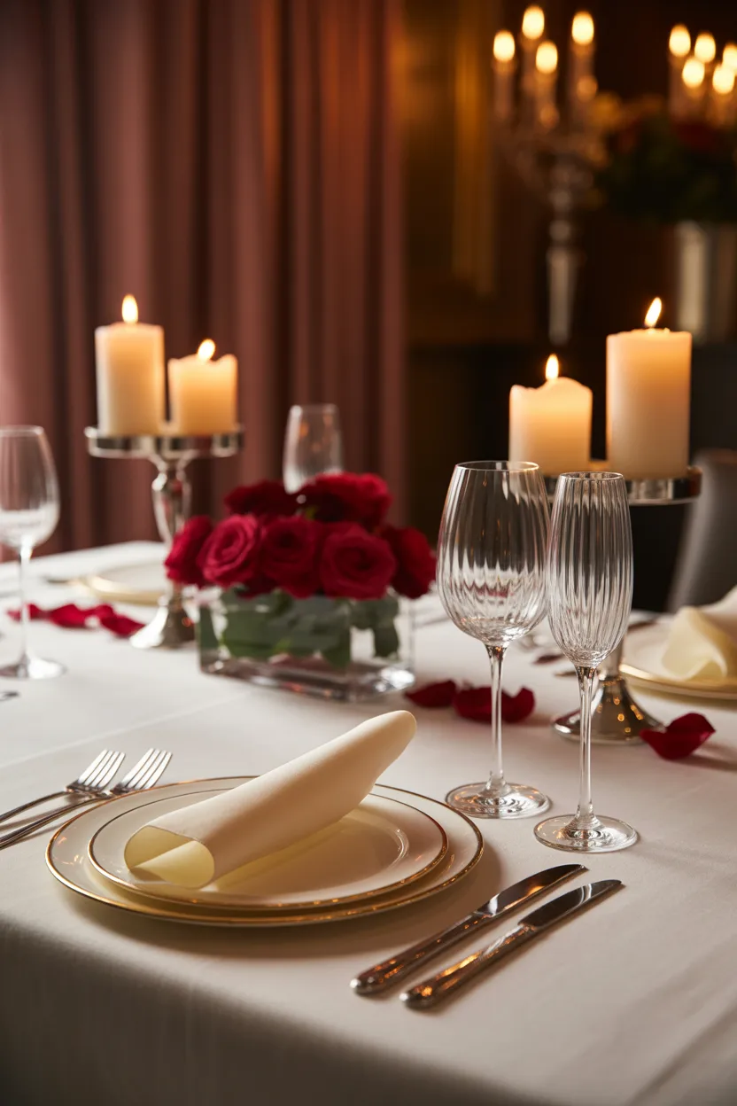 Valentine’s Day table settings 2026