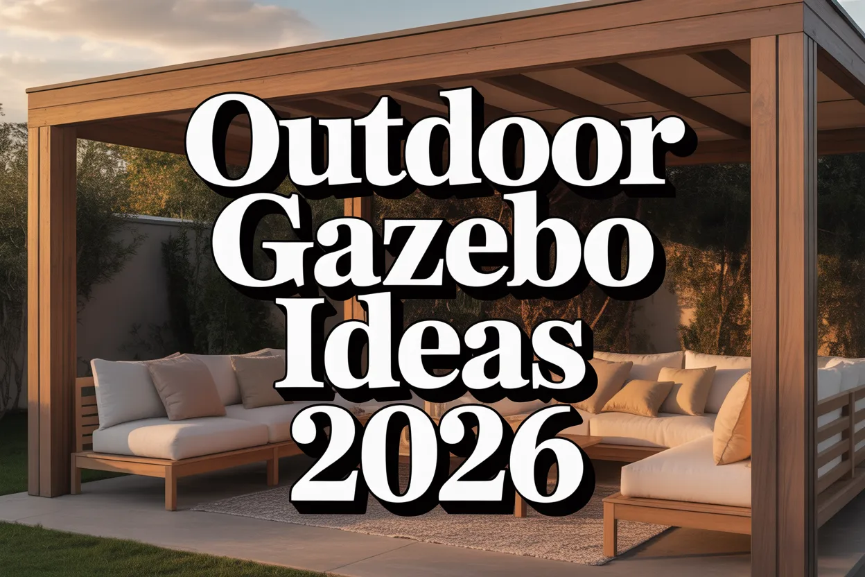 Outdoor Gazebo Ideas 2026