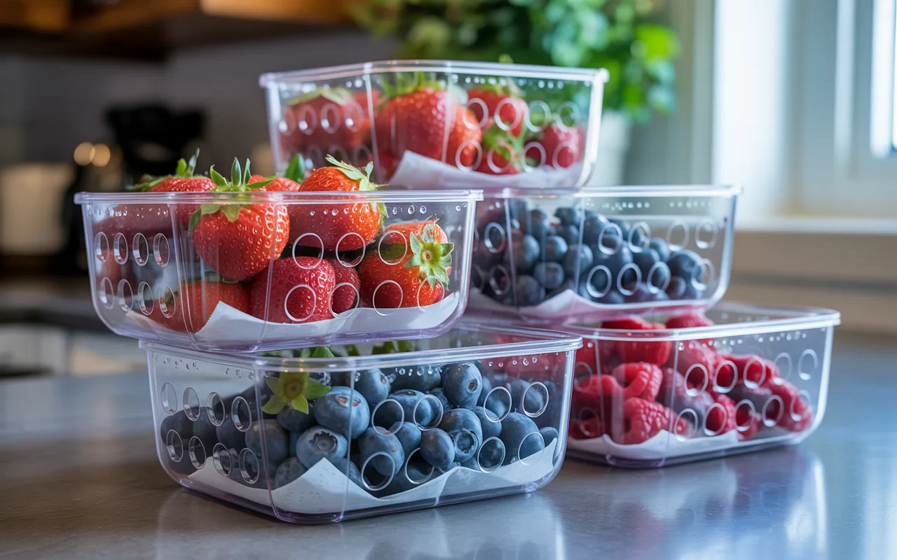 Vented Berry Boxes