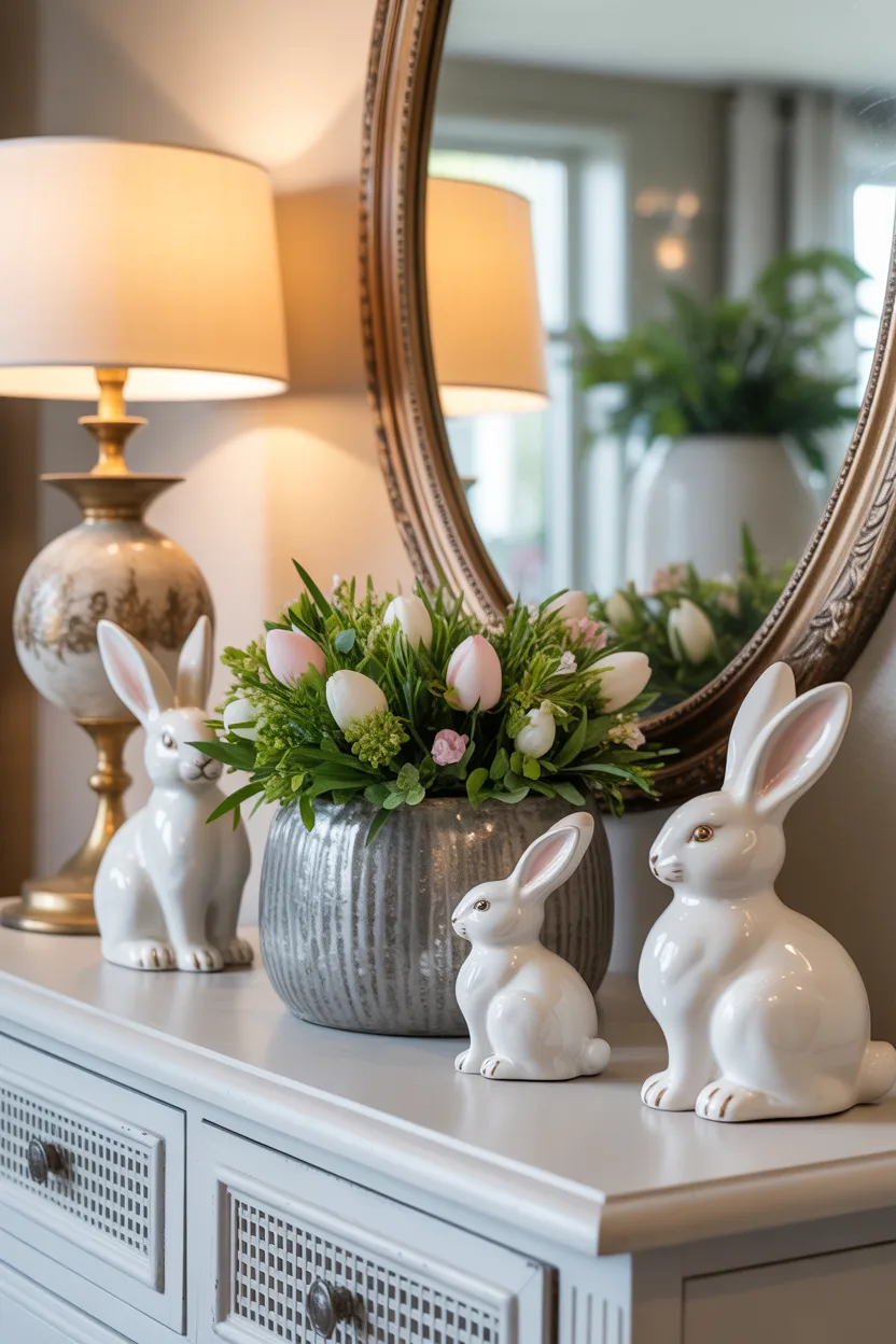 Spring Decor Entry Table Ideas
