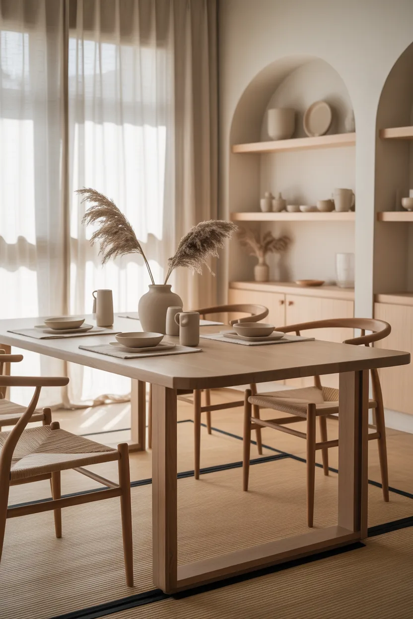 Japandi Dining Room Ideas