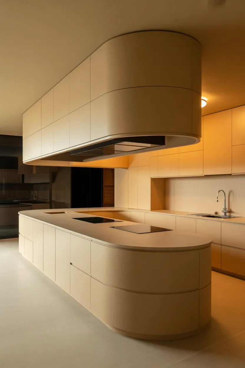 Curved Kitchen Island Ideas