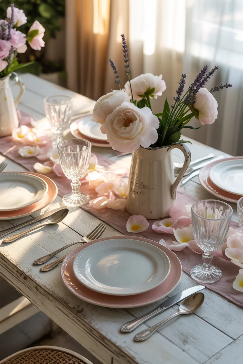 spring table decor