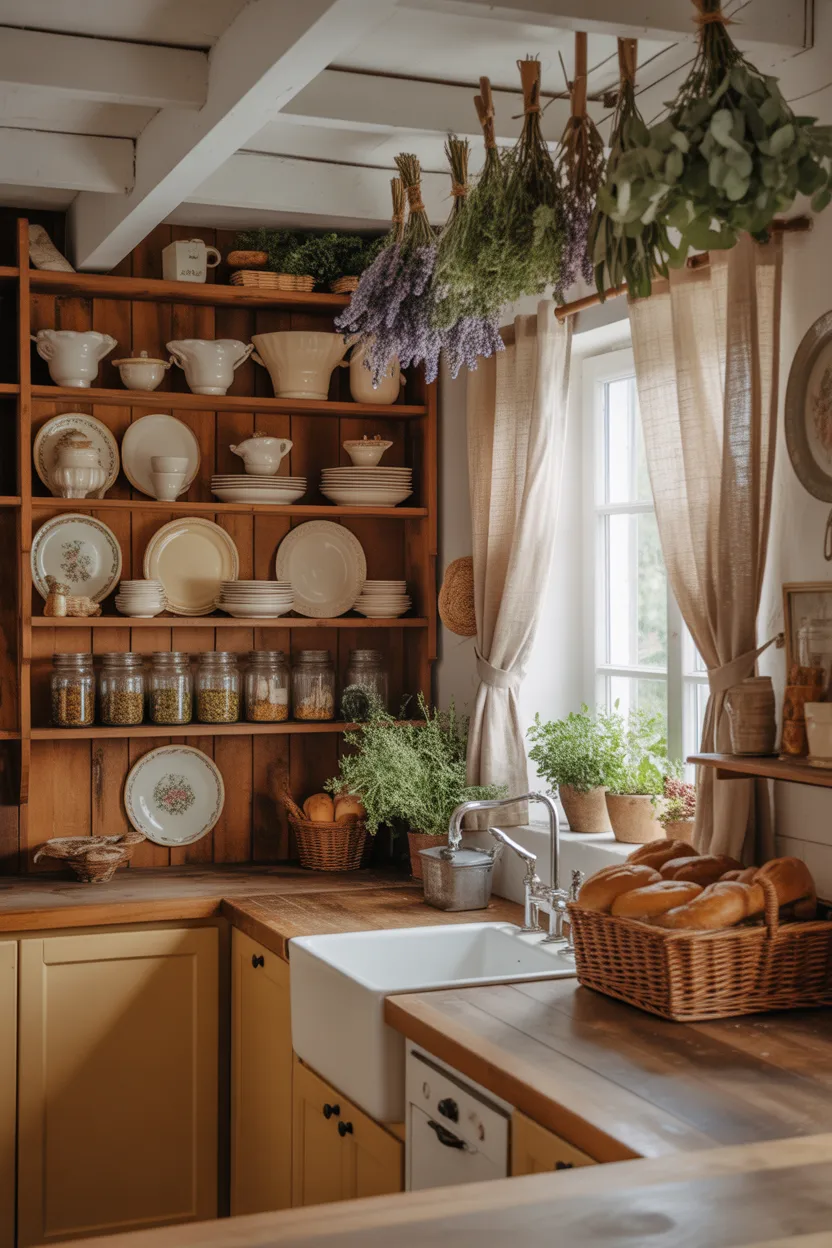 English Cottage Core Kitchen Decor Ideas