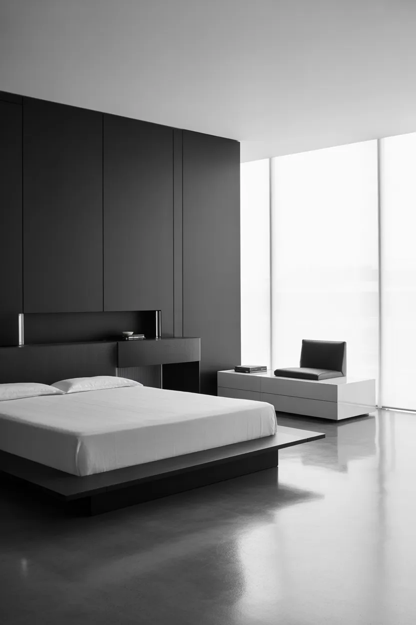 Black and White Bedroom Ideas