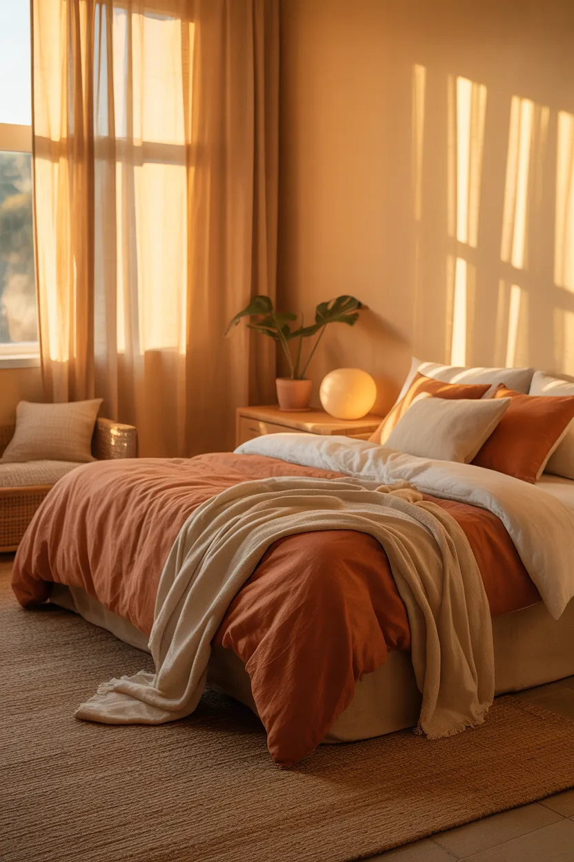 Colorful Minimalist Bedroom Ideas