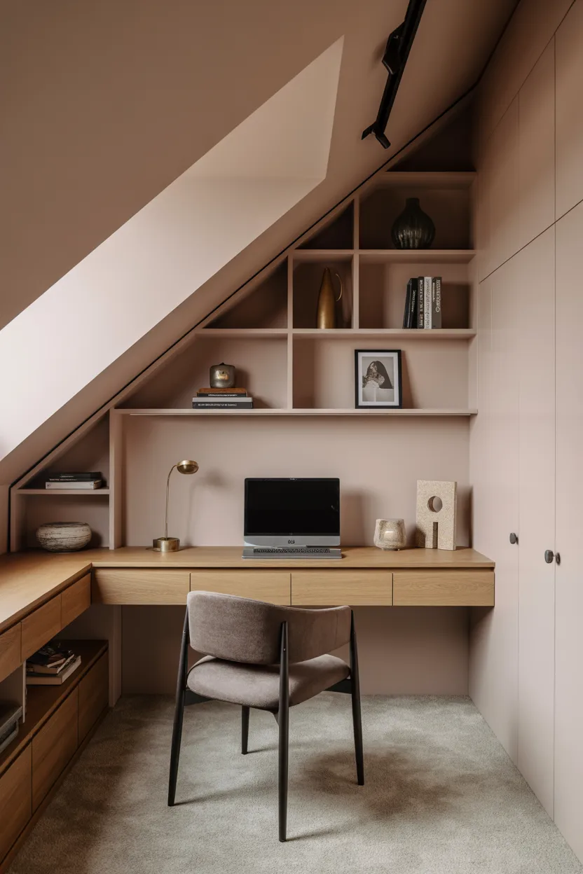 Attic Office Design Ideas