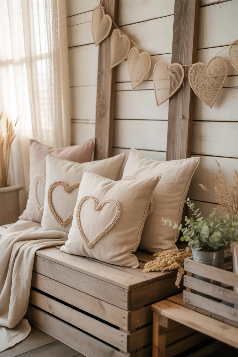 Farmhouse Valentine Decor Ideas