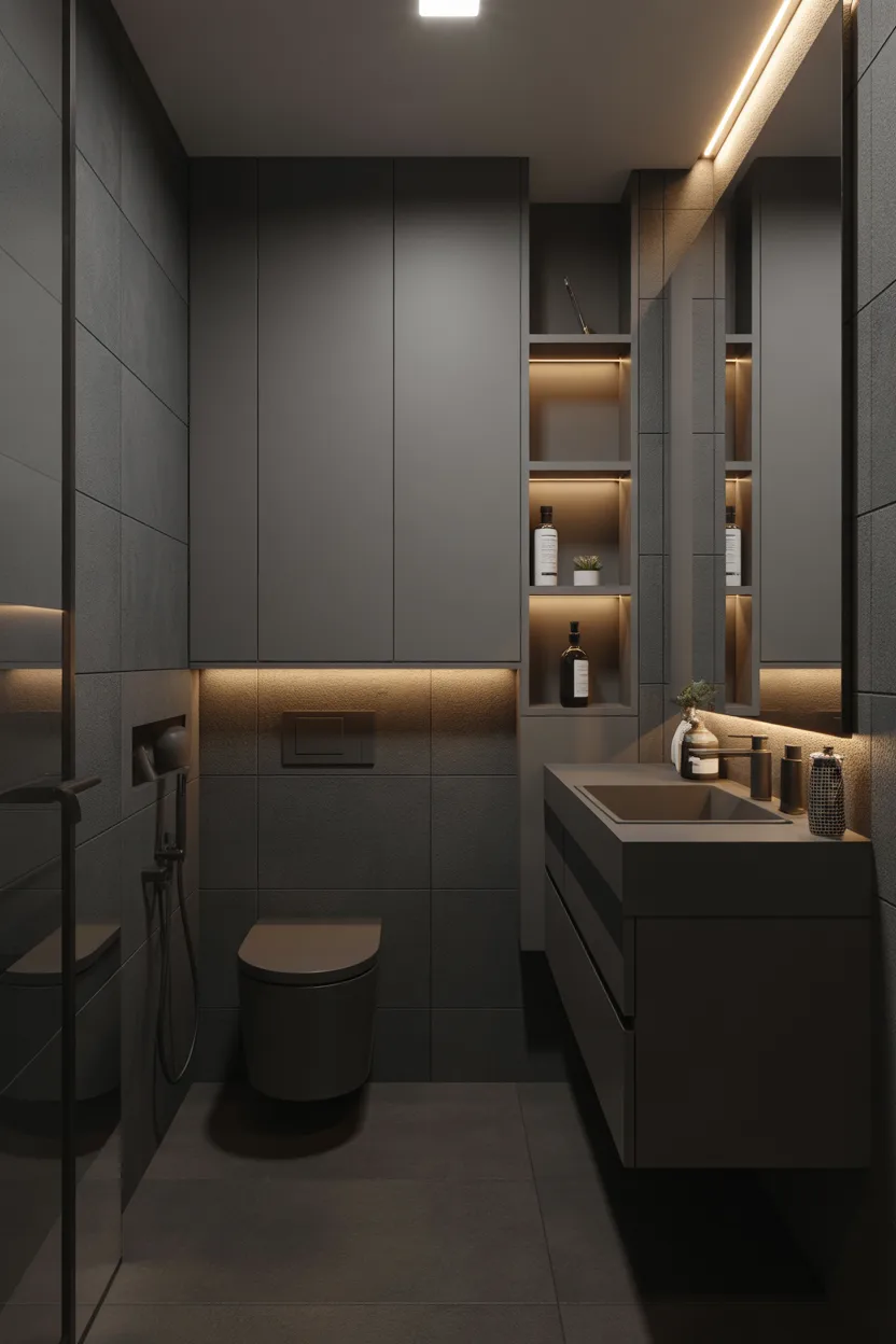 Dark Bathroom Ideas