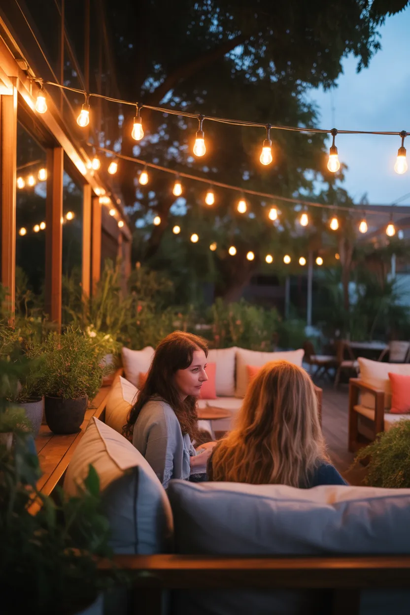 Stunning Outdoor Patio Lights