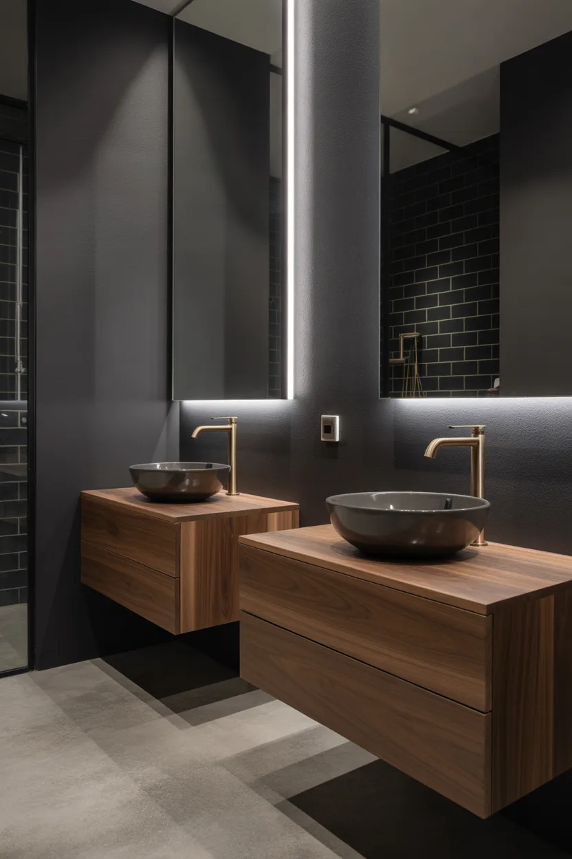 Dark Bathroom Ideas