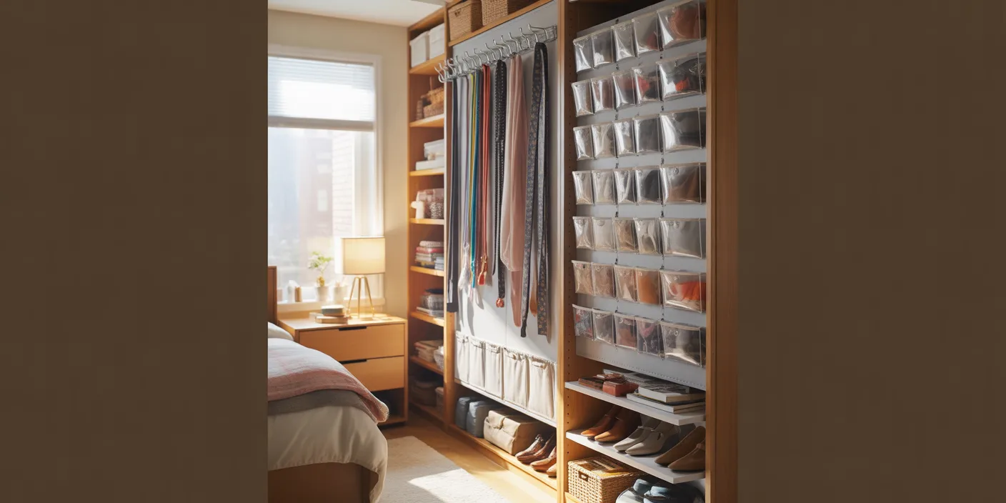What Are the Best Storage Ideas for Narrow Closet Doors?