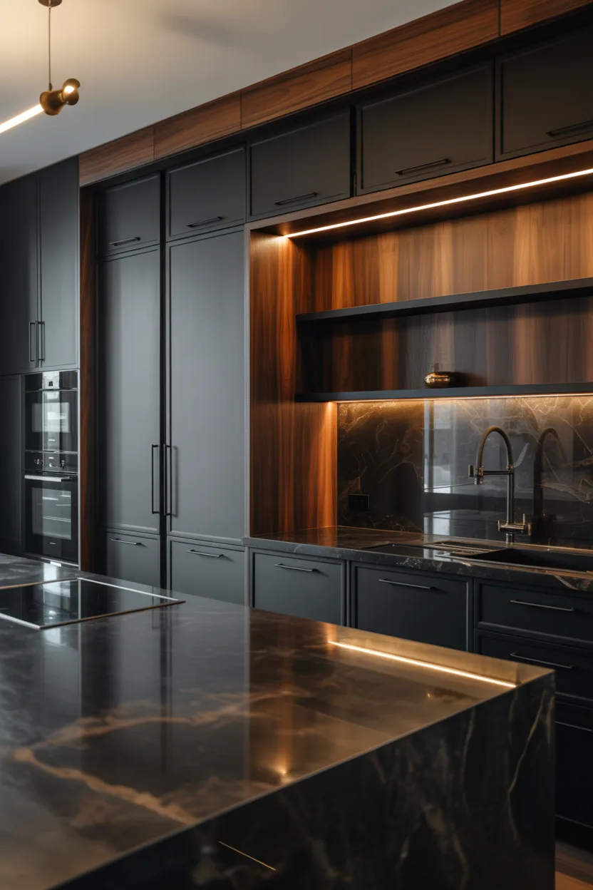 18 Trending Black Kitchen Ideas 2026 Modern & Luxury Designs