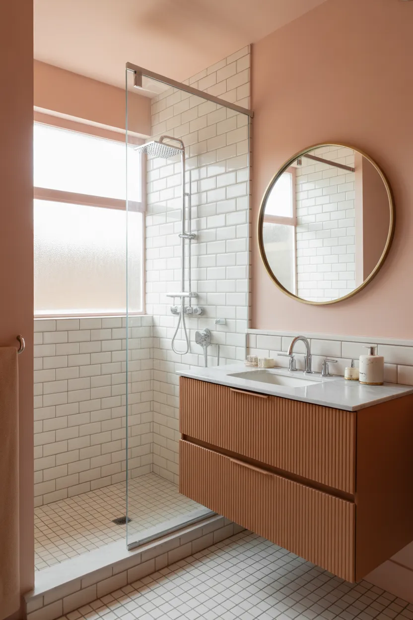 Pink Bathroom Ideas