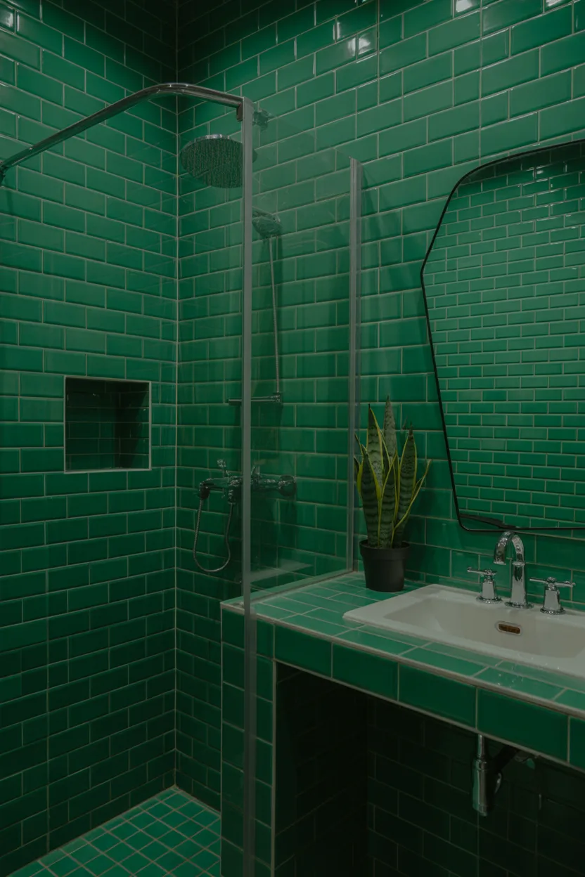 Green Bathroom Ideas