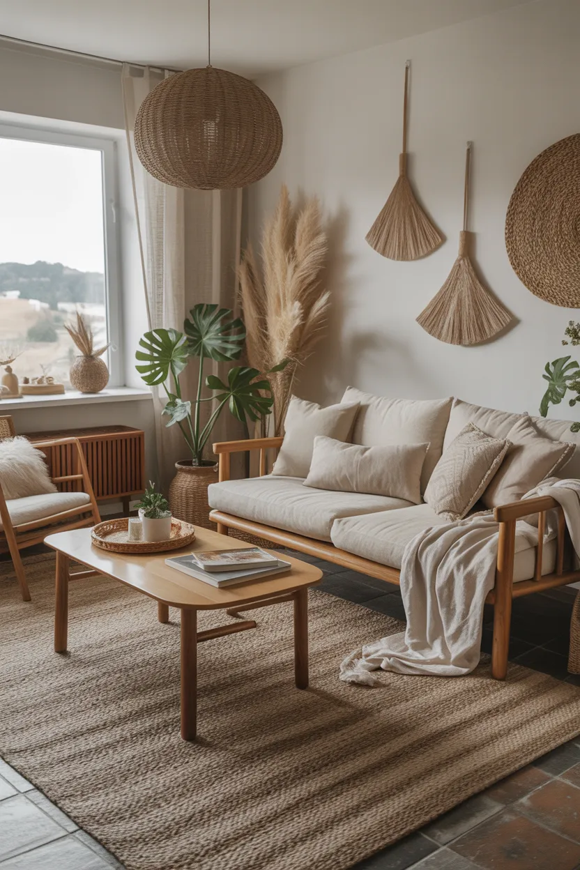 Cozy Boho Living Room Ideas