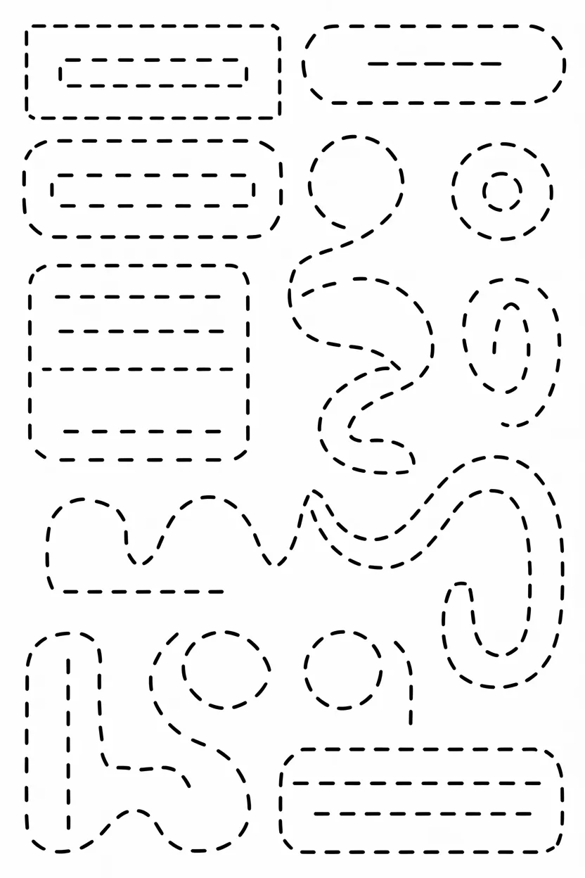 free scissor practice worksheets printable