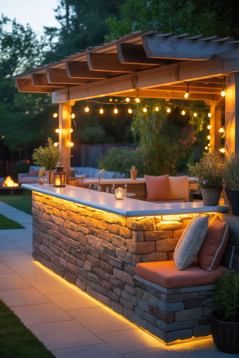 Outdoor Patio Bar Ideas