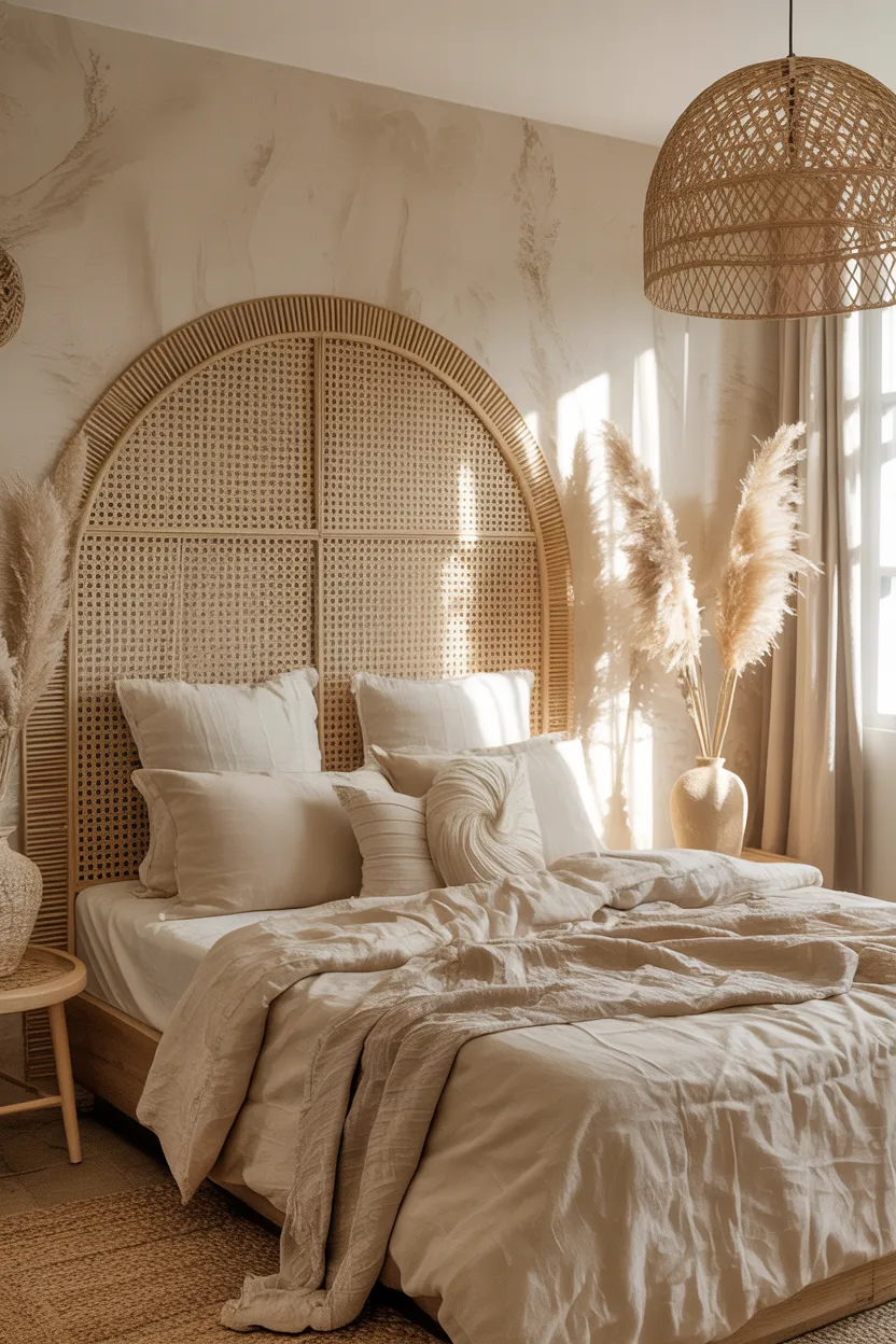 Rattan Headboard Ideas
