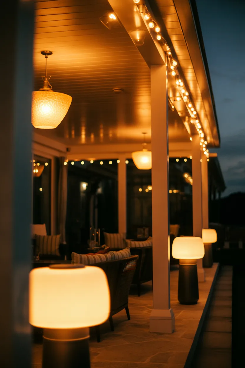Stunning Outdoor Patio Lights