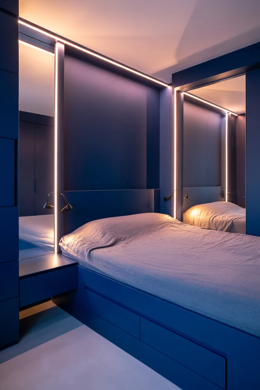 Dark Blue Bedroom Ideas