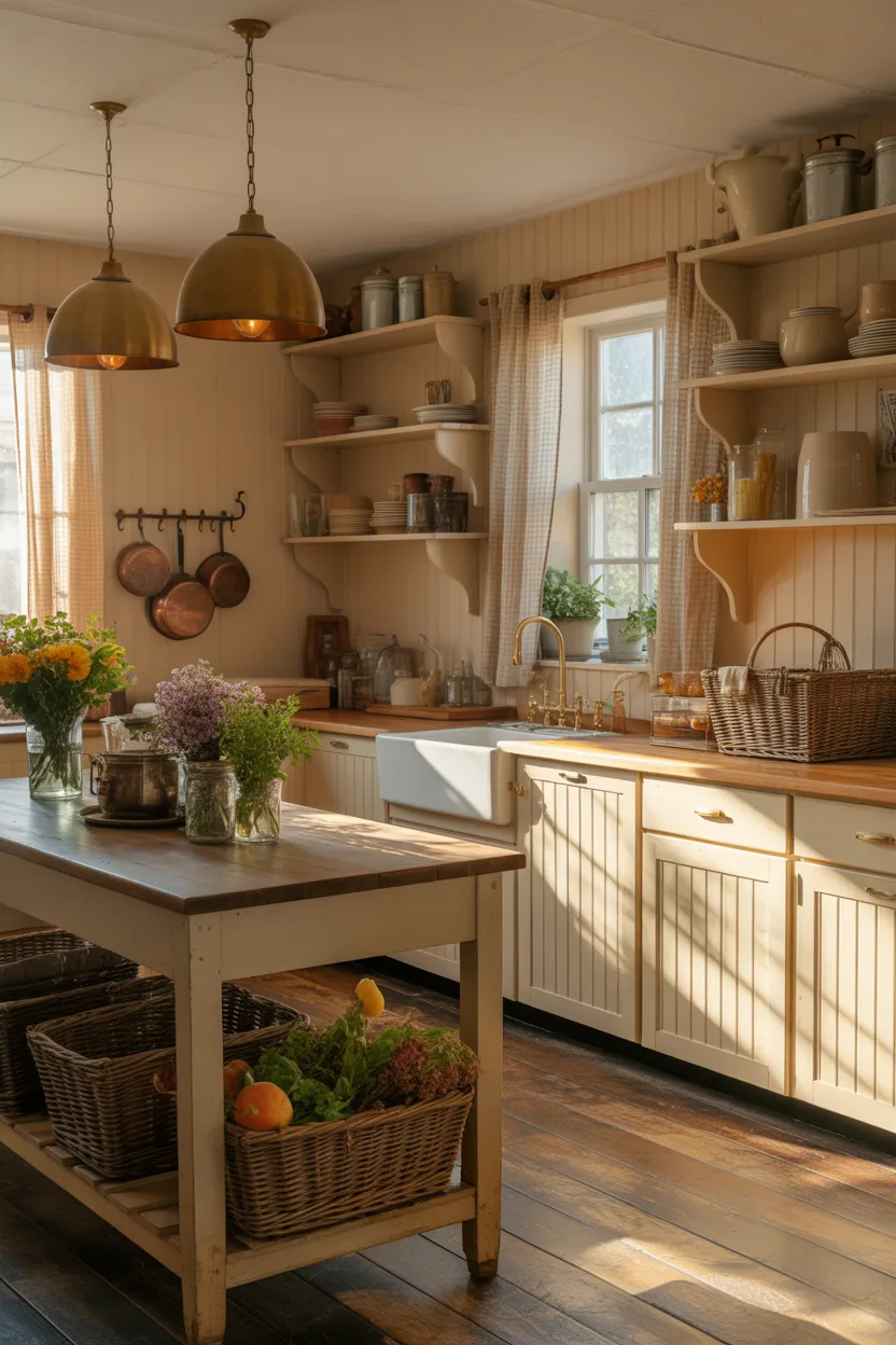 English Cottage Core Kitchen Decor Ideas