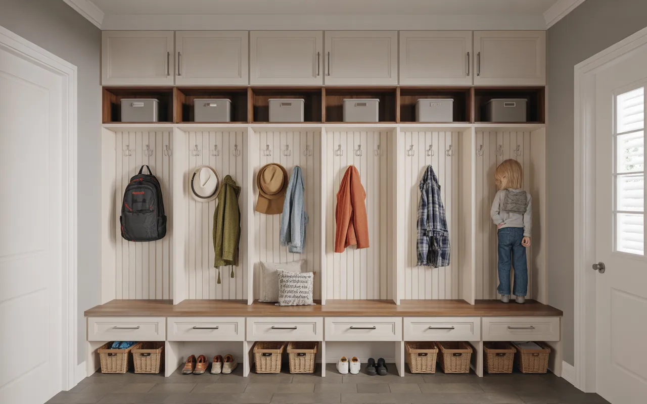 Full Mudroom Wall