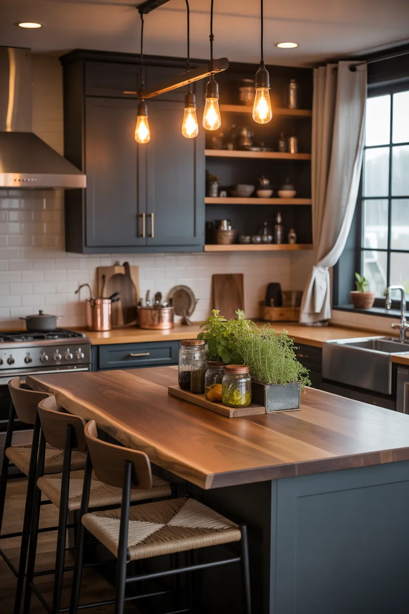 Moody Farmhouse Kitchen Ideas