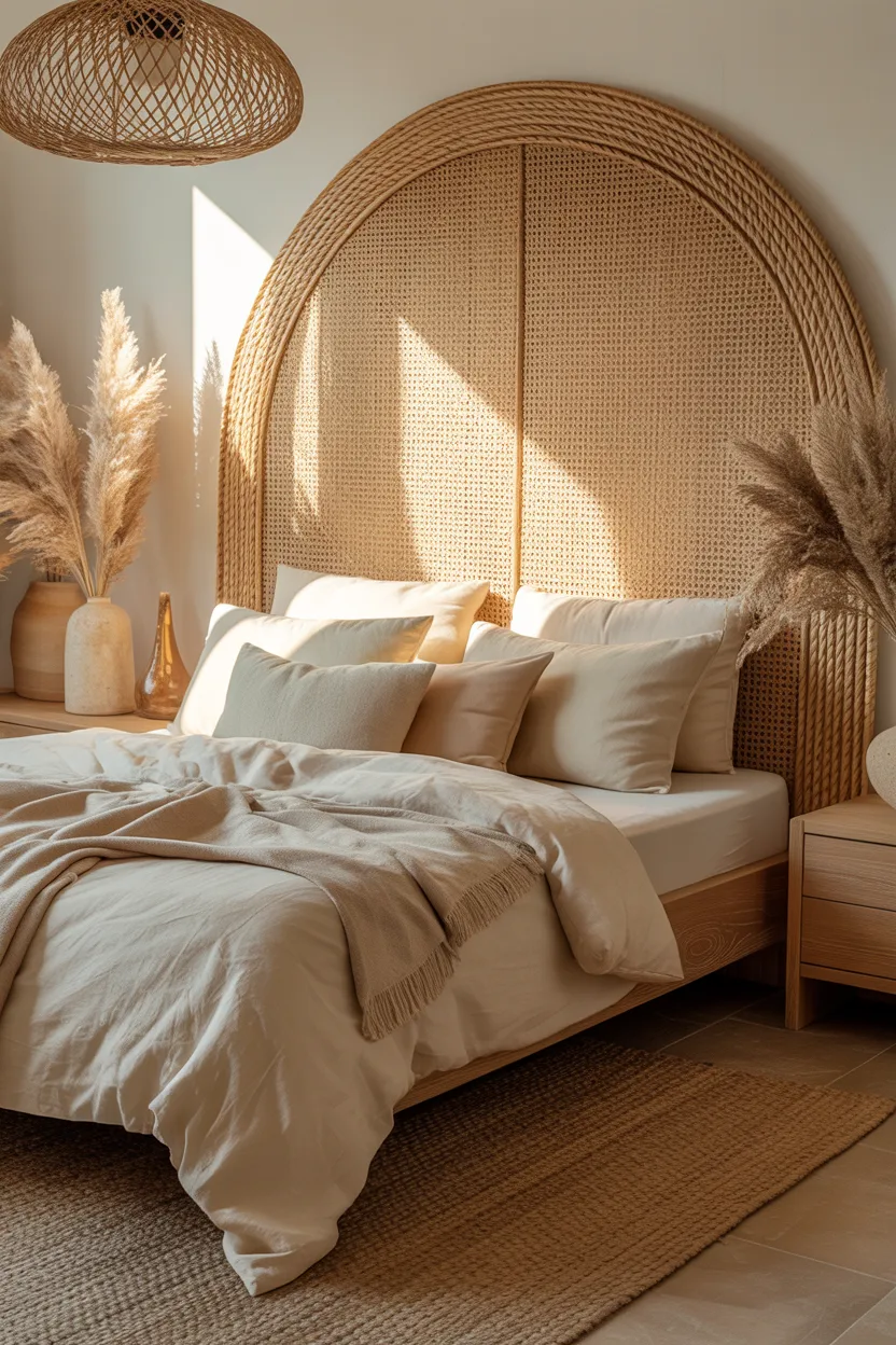 Rattan Headboard Ideas