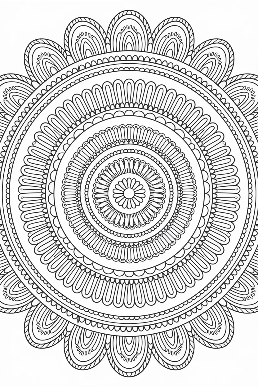 mandala coloring pages free printable