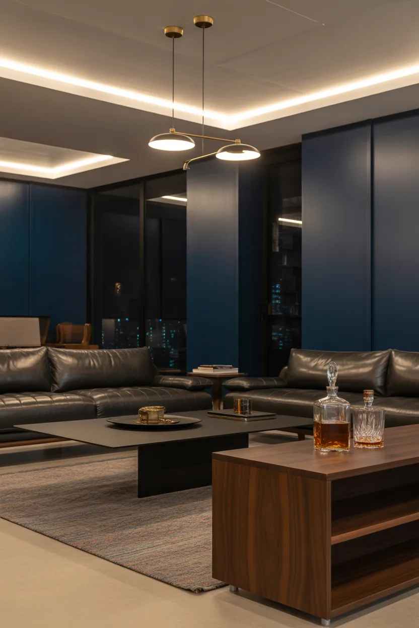 Masculine Living Room Ideas