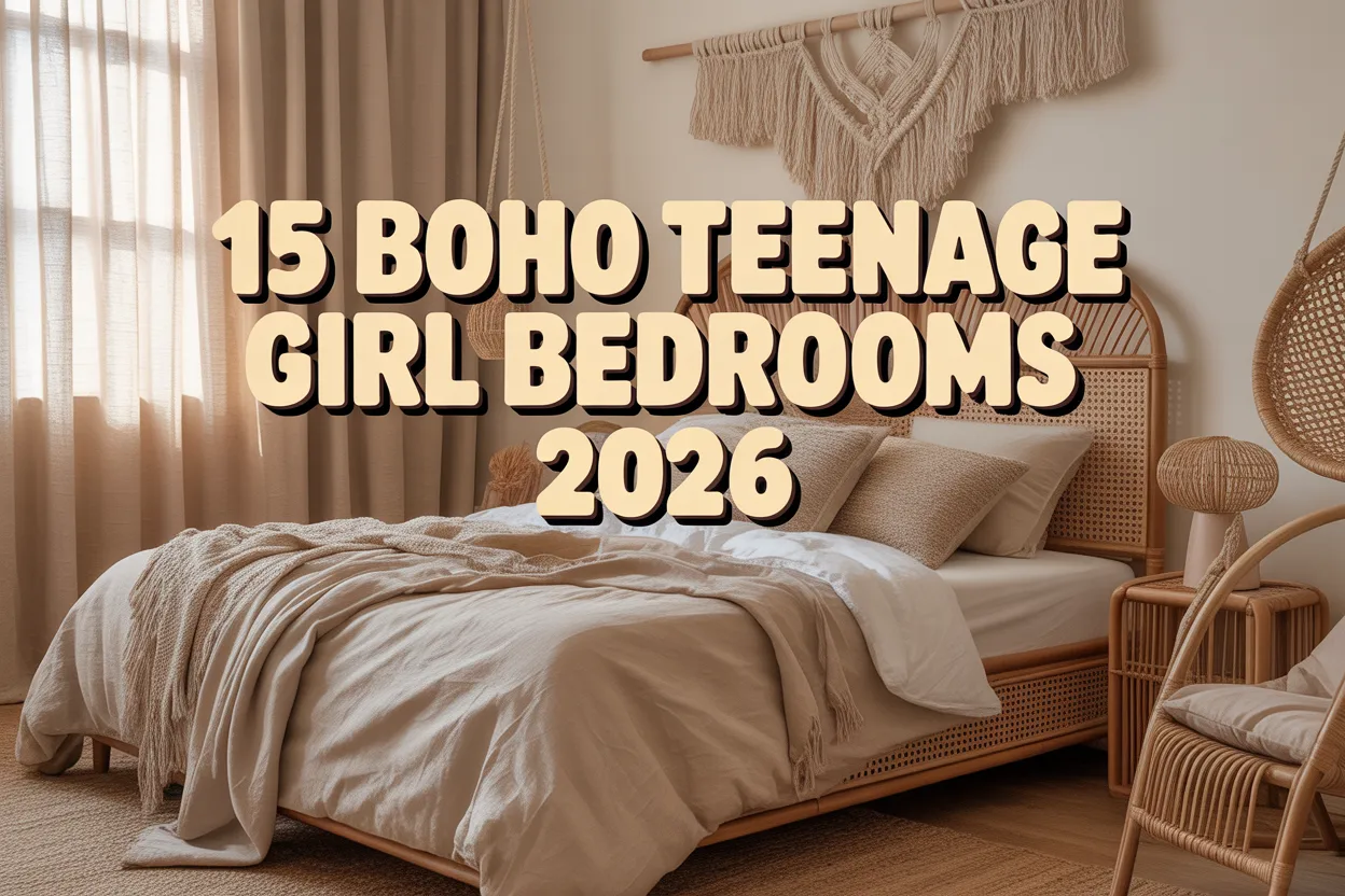 Boho Teenage Girl Bedrooms