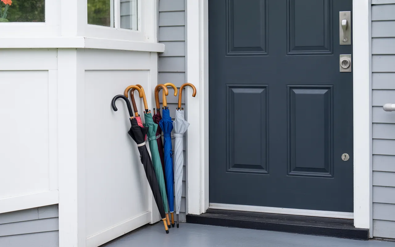 Where Should You Place Umbrellas In a Small Entryway?
