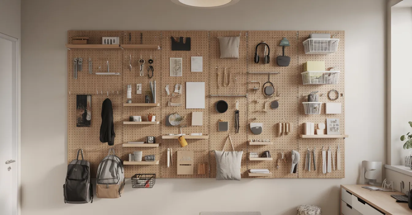 Pegboard Wall