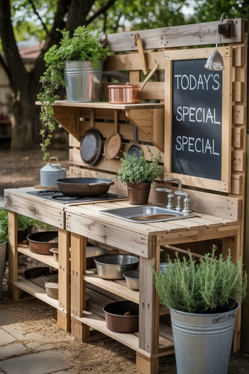 Mud Kitchen Ideas