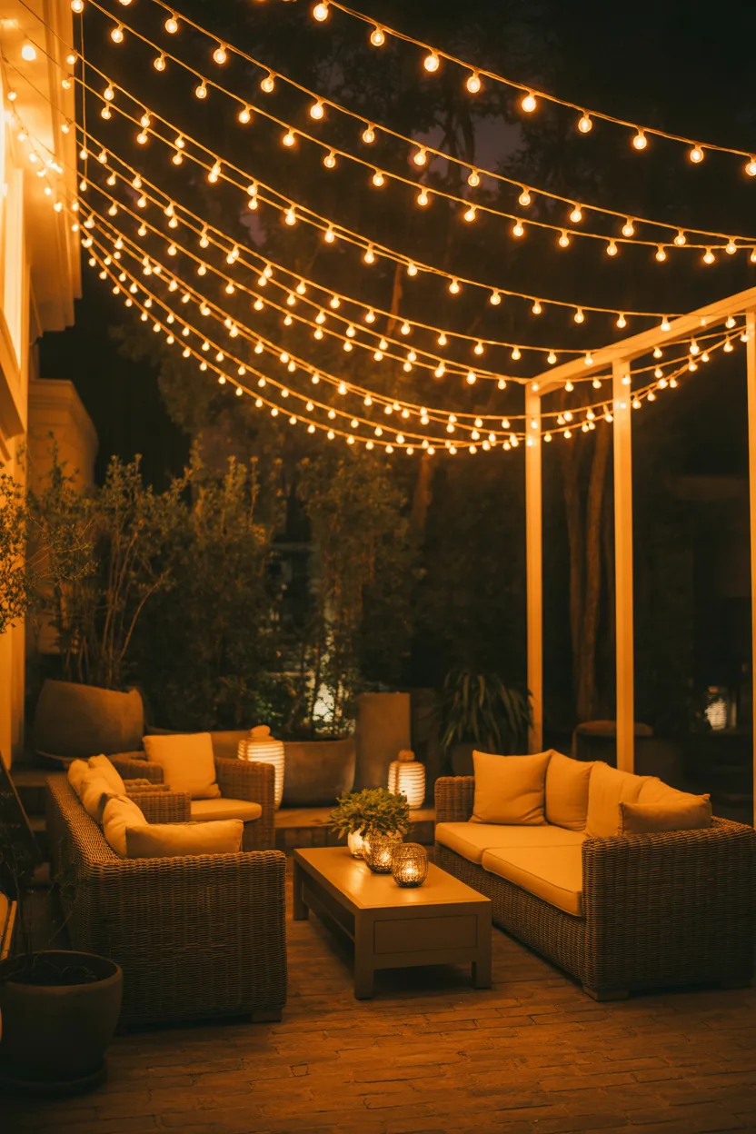 Outdoor String Light Ideas