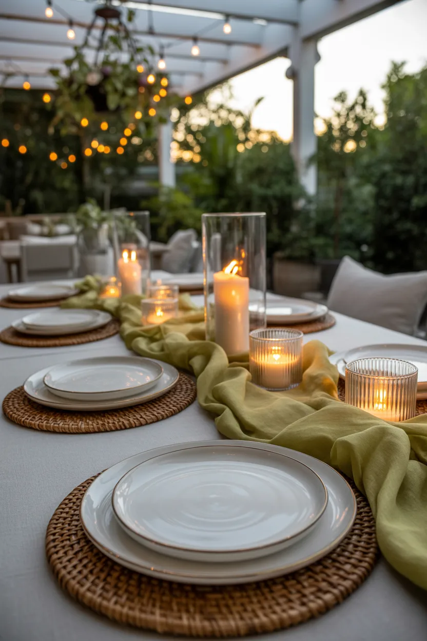 Outdoor Table Decor Ideas