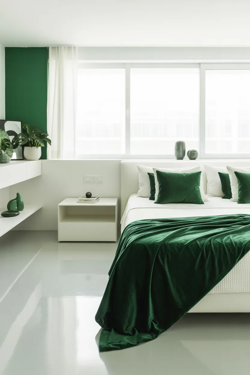Emerald Green Bedroom Ideas