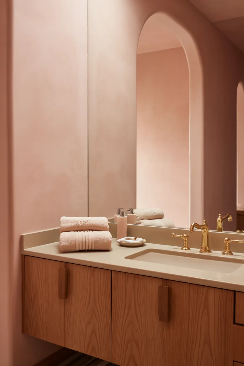 Pink Bathroom Ideas