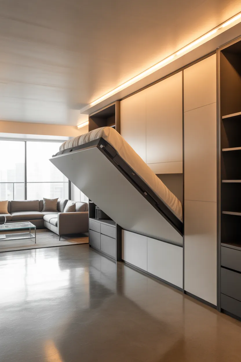 Living Room and Bedroom Combo Ideas