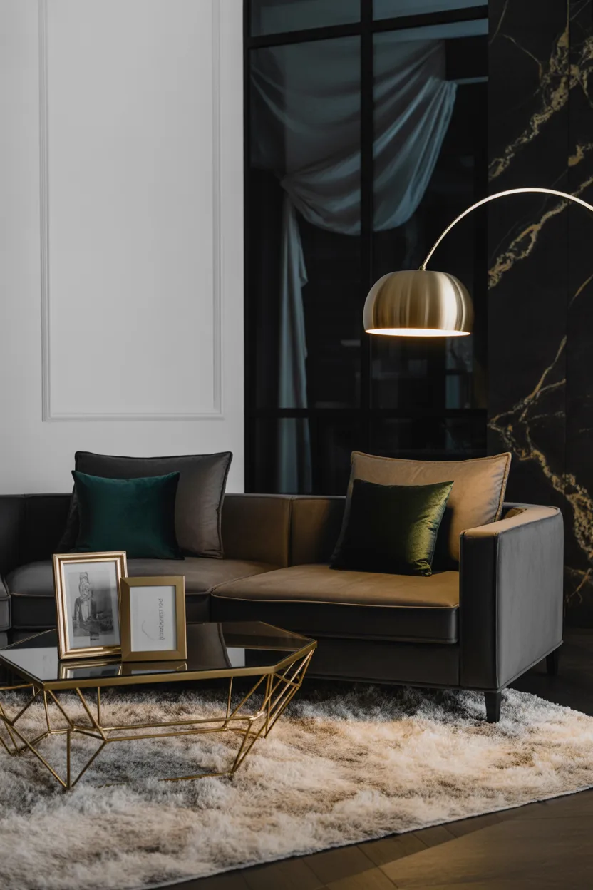 Living Room With Grey Couch Ideas