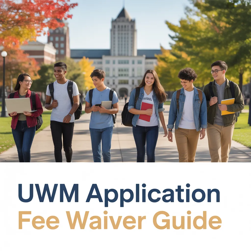 University of Wisconsin–Milwaukee Application Fee Waiver