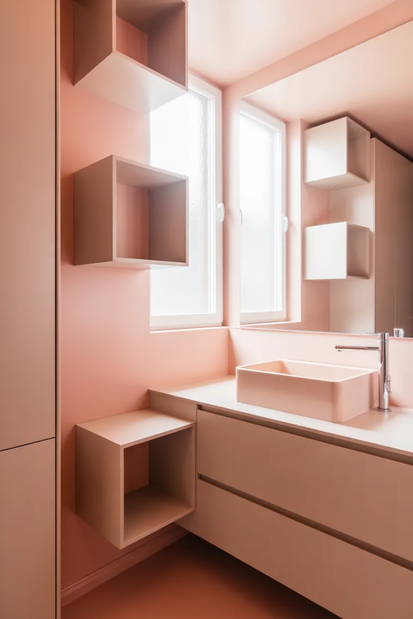 Pink Bathroom Ideas