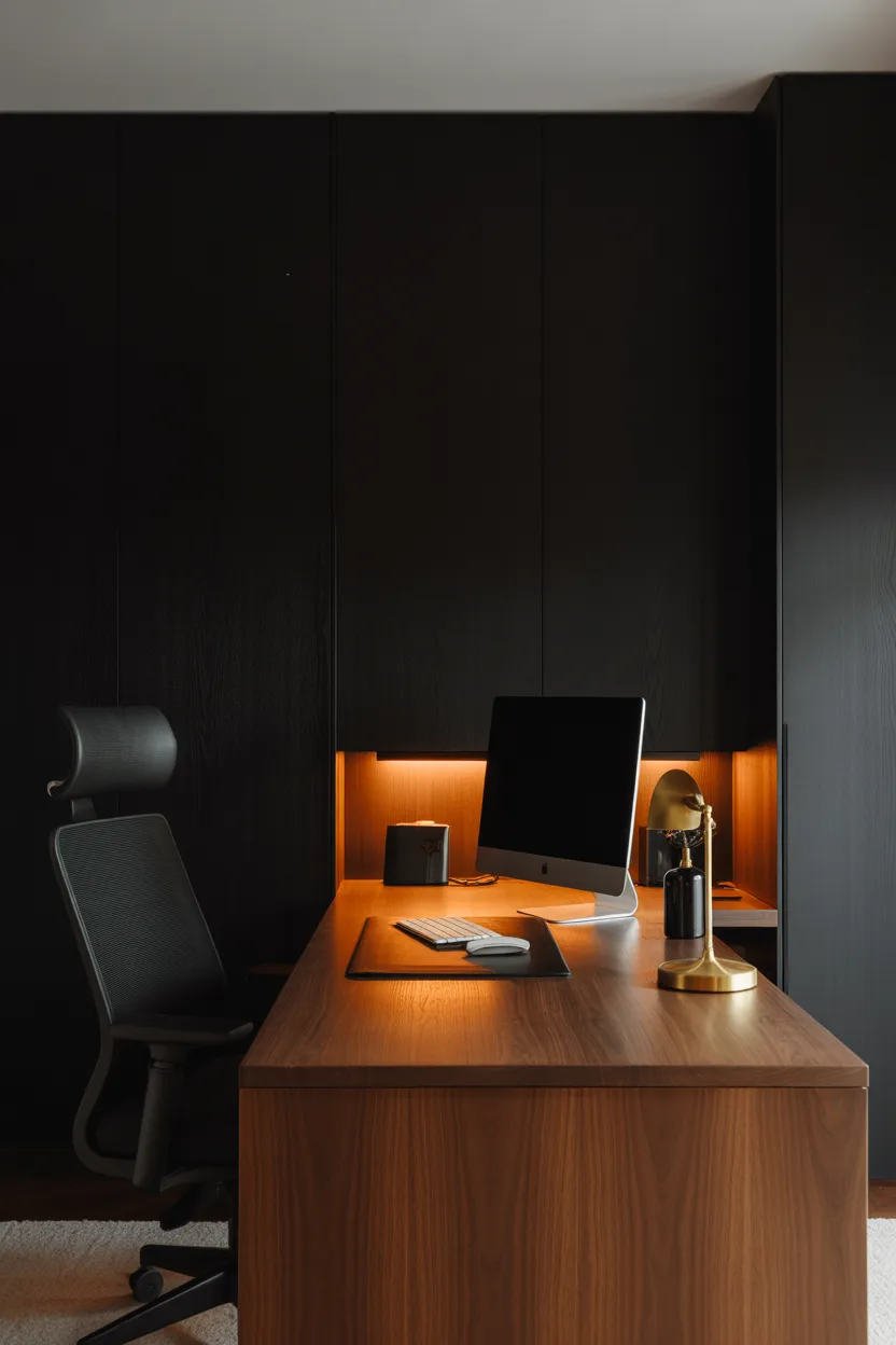 Moody Home Office Ideas