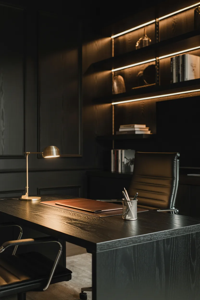 Small Home Office Ideas for Men